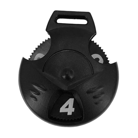 Golf Club Head Cover Number Tags Golfer Gift Golf Bag for Club Mallet Putter Round Edge 3cm