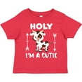 thumbnail image 3 of Inktastic I'm a Cutie White and Brown Holstein Cow with Arrows Boys or Girls Toddler T-Shirt, 3 of 5