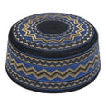 thumbnail image 1 of Sombrero Kufi Para Ceremonias Para Hombres, Materiales Livianos Y Transpirables, Diseño Redondeado, Duradero, Azul, Sombrero De Oración, 1 of 7