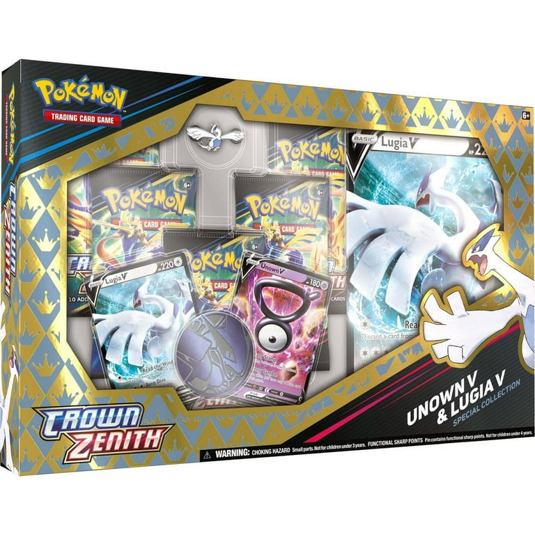 ポケモンカードゲーム UNOWN V & LUGIA V SPECIAL COLLECTION Walmart Exclusive: Pokemon Crown Zenith Collection with