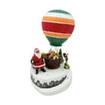thumbnail image 1 of Caja de música navideña con globo de para escritorio para niños y mujeres, adorno de resina, regalo de , estatua, escultura única con, 1 of 9