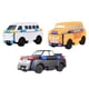 thumbnail image 2 of Coches transformables de 3 piezas, coche de deformación, coches de juguete es interactivos, Mini coche de juguete 2 en 1 para regalos de vehículo de ingeniería, 2 of 8