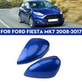 thumbnail image 1 of 2P Dark Blue Car Side Wing View Mirror Cap Cover for Ford Fiesta MK7 08-17, 1 of 9