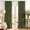 Moss Green, variant on StangH Velvet Curtains 96 inches Long for Living Room - Sage Green Refreshing Vibe for Spring Summer Back Tab Thermal Insulated Drapes for Bedroom/Study Room, W52 x L96, 2 Panels