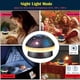 thumbnail image 3 of Lámpara de proyector de cielo nocturno estrellado LED, luz de noche de proyector de estrella de rotación, luces centelleantes para niños, rosa Xemadio WMYD-57-2, 3 of 7