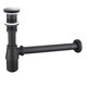 thumbnail image 1 of Sifón para fregadero, sifón universal Keymark con tubo de inmersión de 200 mm, desagüe para fregadero ajustable de 1 1/4 x 32 mm, a prueba de olores y fugas, escurridor de fregadero de primera calidad, 1 of 5