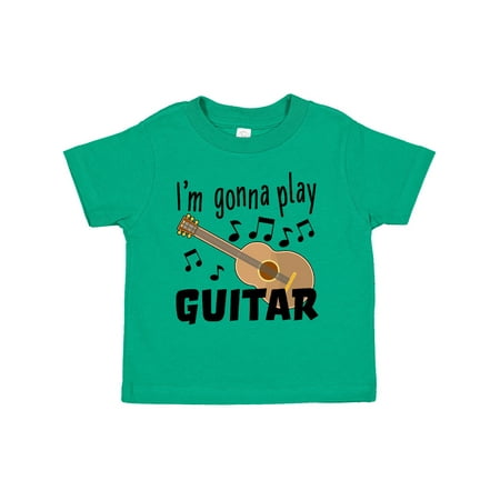 

Inktastic I m Gonna Play Guitar- Music Gift Toddler Boy or Toddler Girl T-Shirt