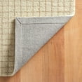 thumbnail image 3 of Dash & Albert Conall Hand Micro Hooked Wool Rug, 2' x 3', Natural, 3 of 7