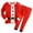 Red, variant on XDZJLR Kids Toddler Boys Pajamas Baby Girls Christmas Printed Pajama Set Clothes Set Pj'S Sleepwear Green 2-3 Years