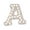 A, variant on Clearance Stickers under $1,Personalized Pearl Letter Patch Alphabet Patch Customized Letters Patch On Patch Glue On Patch Applique DIY Bride