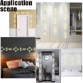 thumbnail image 7 of 10 Pieces Acrylic Hollow Mirror Wall Stickers DIY Mirror Wall Decals Self Adhesive DIY Wall Decor for Living Room Bedroom Furniture Home Decoration Gold Gold, 7 of 7