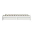 thumbnail image 3 of Barcelona Full Panel Platform Bed with 2 Storage Drawers in White, 3 of 5