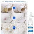 thumbnail image 4 of ¡Compra Inteligente!, Limpiador de zapatos y ropa con oxígeno y cabezal de cepillo, zapatos blancos pequeños, chaqueta de plumas, agente de limpieza en seco de 150 ml Akmoler, 4 of 9