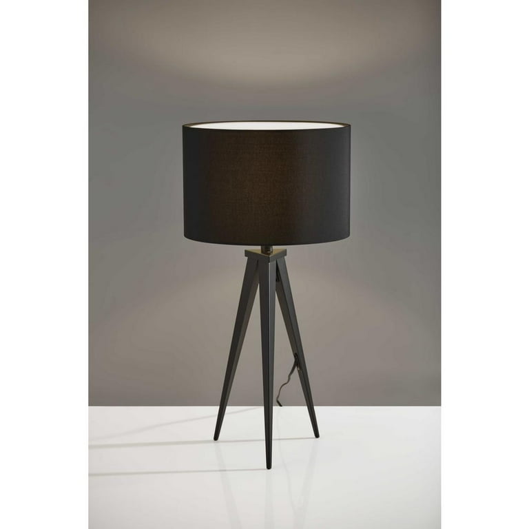 Treble Black Metal Table Lamp Treble Black Metal Table Lamp