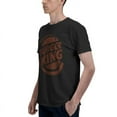 thumbnail image 5 of Burger King Logo Men'S Basic Short Sleeve T-Shirt Vogue Black Small, 5 of 8