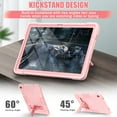 thumbnail image 6 of Decase Heavy Case for Lenovo Tab M10 Plus 2022 3rd Gen 10.6 Inch, Hybrid Shockproof Rugged Case with Built-in Kickstand,  Rosegold, 6 of 9