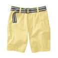 thumbnail image 1 of Aeropostale Mens Casual Flat Front Solid Colored Shorts Light Yellow 27, 1 of 2