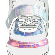 Rainbow Unicorn Adjustable Roller Skates for Kids with Light up Wheels for Girls and Boys-Small(10C-13C US)