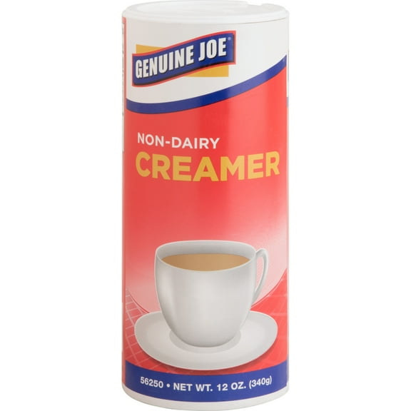 Genuine Joe Nondairy Creamer Canister - 0.75 lb (12 oz) Canister - 3/Pack | Bundle of 5