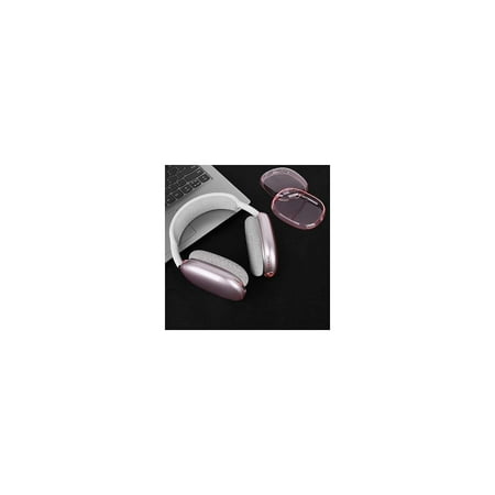 SaharaCase - Hybrid Flex Case for Apple AirPods Max - Transparent Pink