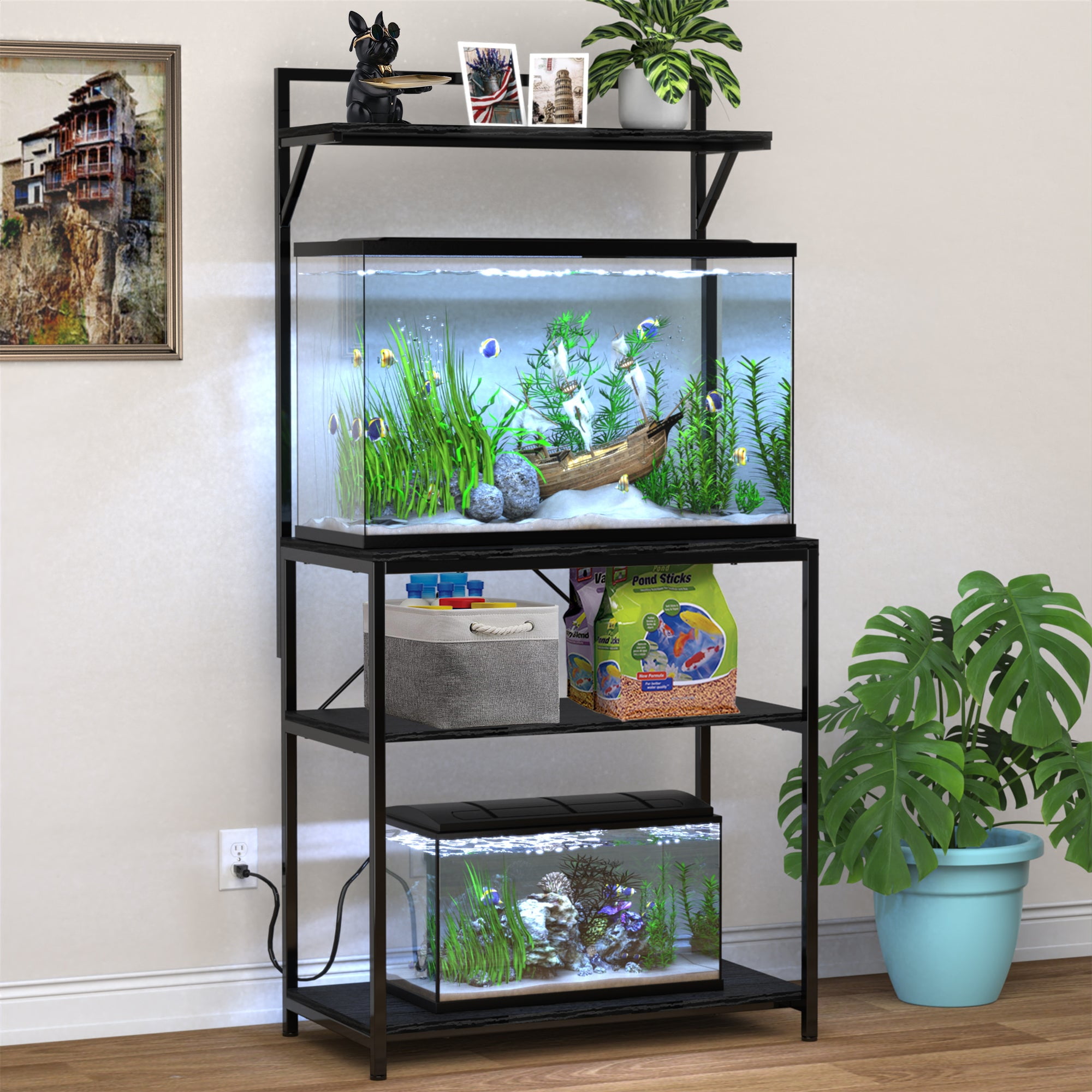 55 Gallon Fish Tank Stand HLR 40 Gallon Fish Tank Stand, Heavy