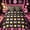 Black Pink, variant on Feelyou Purple Softball Bow Queen Bedding for Girls, Cartoon Ball Theme Bedding Comforter Set Queen, Colorful Star Reversible, 7pcs