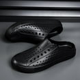 thumbnail image 5 of Men's Flip Flops Arch Support Comfortable Slip On Clogs Breathable Casual Daily Wear Indoor Outdoor Walking with Elastic Open Toe Men Shoes, 5 of 6