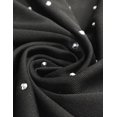 thumbnail image 5 of XINQIHANG Robe Moulante Sexy Élégante pour Femmes avec Strass, Robe de Soirée Longue, 5 of 5