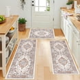 thumbnail image 3 of Farmhouse Kitchen Rugs Sets of Kitchen Runner Rugs Non Slip Washable Boho Kitchen Mats for Floor Indoor Door Mat Entrance Laundry Room Rug Vintage Kitchen Floor Mat Carpet Runner, 3 of 7