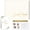 White, variant on Hardcove Guest Book, Gold Foilr Memory Book for Weddings & Baby Showers, Birthdays. Including Table Sign and Pen, Blank and Lined Pages for Sign-in and Photos for Lasting