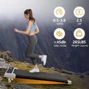 Walking pad with Incline, Walking Pad Treadmill 2 in 1 Walking pad for Walking and Jogging, 2.5HP Compact Treadmill for Home Office with Remote Control, LED Display