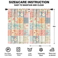 thumbnail image 2 of Pioneer Flower Floral Print Pattern Teens Curtains,Teens Insulated Curtains Set Of 2,Bedroom Essentials,Toddler Room Decor 52"x84", 2 of 5
