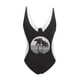 thumbnail image 2 of Gibobby Trajes de Natación para Mujer Trajes de baño Printi l para mujer Trajes de baño Monokini Trajes de baño con cuello en V Trajes de baño(Negro,XL), 2 of 4