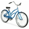 thumbnail image 2 of 26" Hyper Bicycles Women's Beach Cruiser Bike for Adults, Metallic Blue, 2 of 7