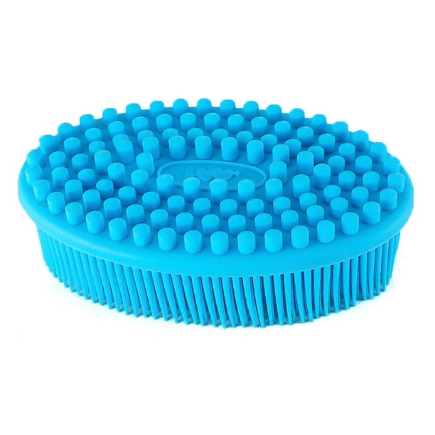 Cepillo De Baño De Silicona, Ducha De Masaje Suave, Exfoliante Facial, Cepillo De Piel Limpia Portátil Para Bebé, Niño Pequeño, Ducha Infantil, Baño En Casa Scienceny HA027941-02
