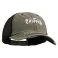thumbnail image 5 of Chopper Embroidered Low Profile Special Cotton Mesh Cap - Khaki Brown OSFM, 5 of 5