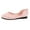 Pink, variant on Sngxgn Women's Flats Shoes Ballet Flats Dress Shoes for Women Comfortable Slip on Shoes(Black,37)