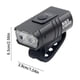 thumbnail image 3 of Juego de luces para bicicleta de aleación de aluminio | Luces delanteras y traseras recargables por USB | Modos de luz alta/baja e intermitente | Luces de seguridad para ciclismo, resistentes a la, 3 of 6