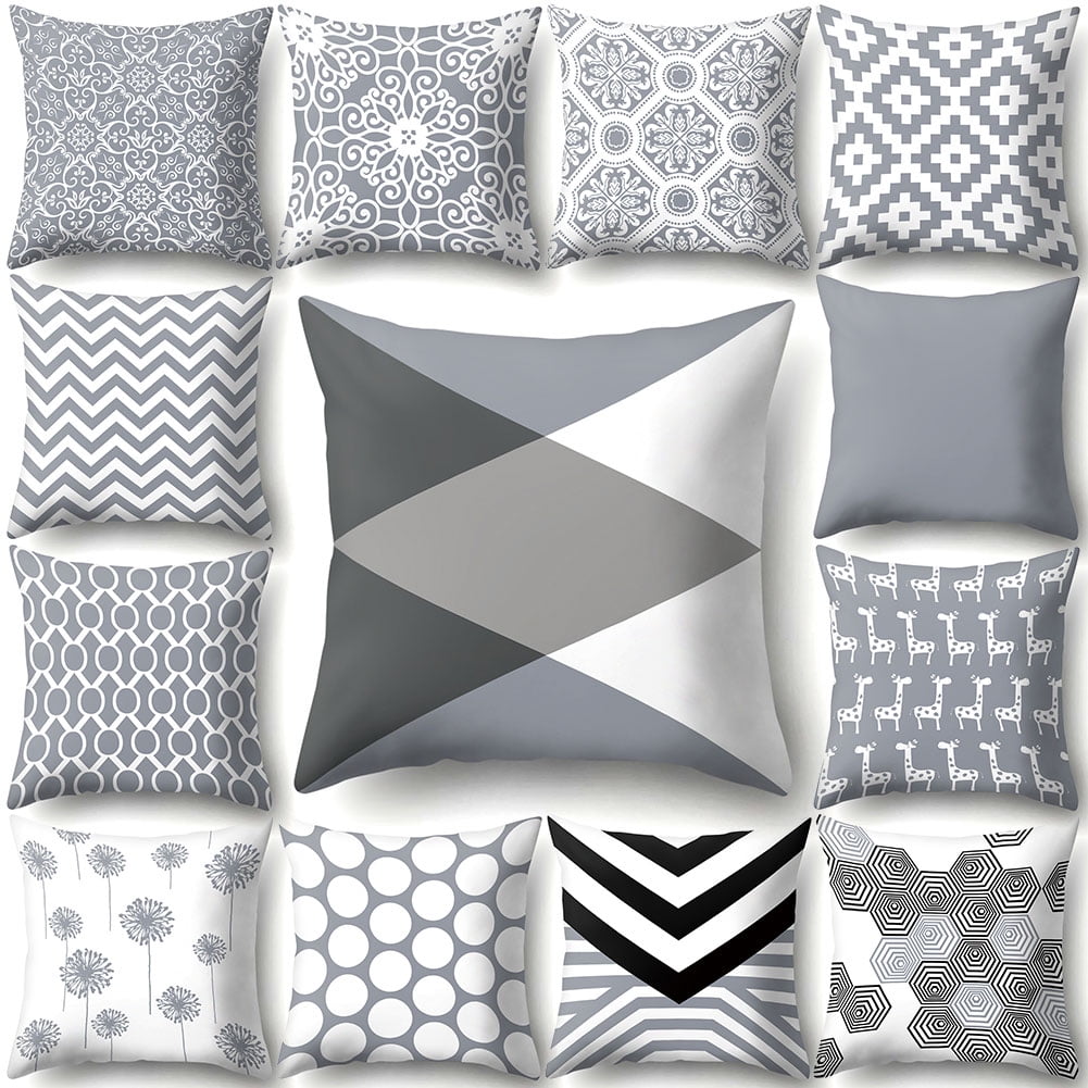 Details about   Geometric Circle Pillow Sham Decorative Pillowcase 3 Sizes for Bedroom Decor 