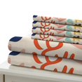 thumbnail image 5 of Home Bedding Set Fish Shell Comforter Cover Set Teen Adult Creative Seafloor Bedspreads,Queen (90"x90"), 5 of 5