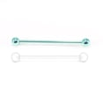 thumbnail image 3 of Industrial Barbell and Retainer Pack of 2 Stainless Steel Anodized, 3 of 6