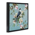 thumbnail image 2 of Stupell Industries French Country Pastel Songbird Among Blossoms Black Floating Frame Canvas Art, 18 x 18, by Sally Swatland, 2 of 8
