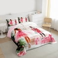 thumbnail image 3 of jejeloiu Christmas Nutcraker Soldier Full Size Comforter Sets,Pink Ballet Girl Bedding Comforter Set,Girl Xmas Gifts Bedding Sets For Kids,Ultra Soft Home Decor Reversible,3-Piece, 3 of 8