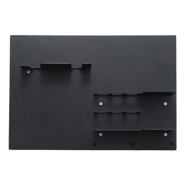 Soporte para compactador de café, organizador de portafiltros de pared, soporte para compactador de café Negro