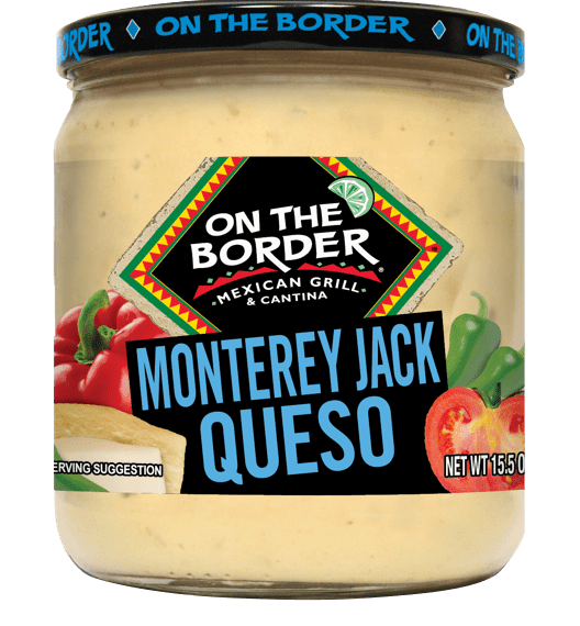 15.5 oz On The Border Monterey Jack Queso