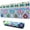 Colorful Geometric Triangle, variant on Long Mouse Pads for Desk,Colorful Geometric Triangle Diamond Desk Mats on Top Of Desks, Desk Mouse Pad Extra Large with 3mm Non-Slip Base and Stitched Edge for Gaming,Work,Home 31.5"x11.8"