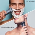 thumbnail image 3 of Afeitadora eléctrica 3 en 1 para hombre - Uso en húmedo y seco, USB recargable, pantalla LED, para barba, nariz y cabello, 3 of 7