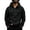 08#Black, variant on Fashion Streetwear Hooded Sweatshirt for Men, Casual Quarter Zip Pullover Hoodie,Fall Winter Utility Style Daily Outerwear Clothes with Pocket, Army Green XL