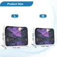 thumbnail image 4 of FORMRS 15"-15.6" Laptop Sleeve Protective Case Soft Carrying Quilted Computer Bag Cover, Purple Street, 4 of 7