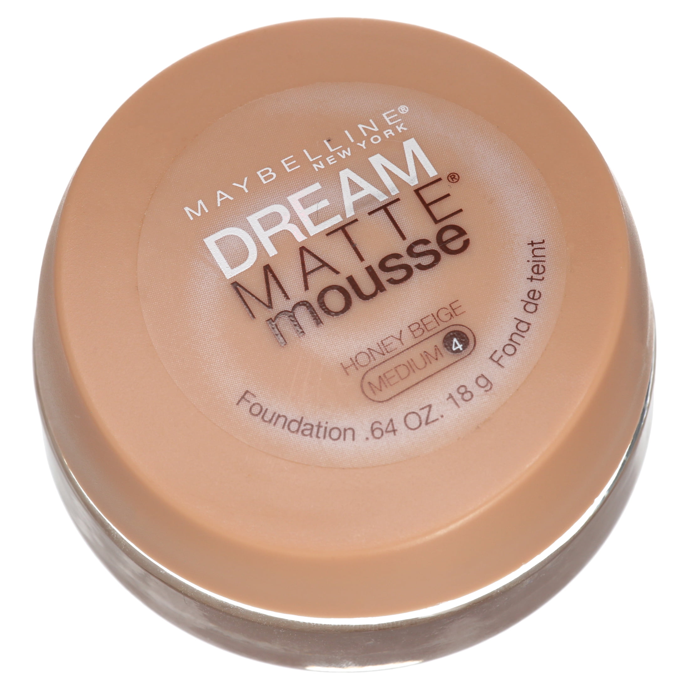 Maybelline New York - Base de maquillaje Dream Matte Mousse, Caramel, Dark  2, 0.64 onzas, el embalaje puede variar